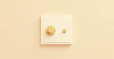 Abstract illustration of cookie consent as a permission and choice concept